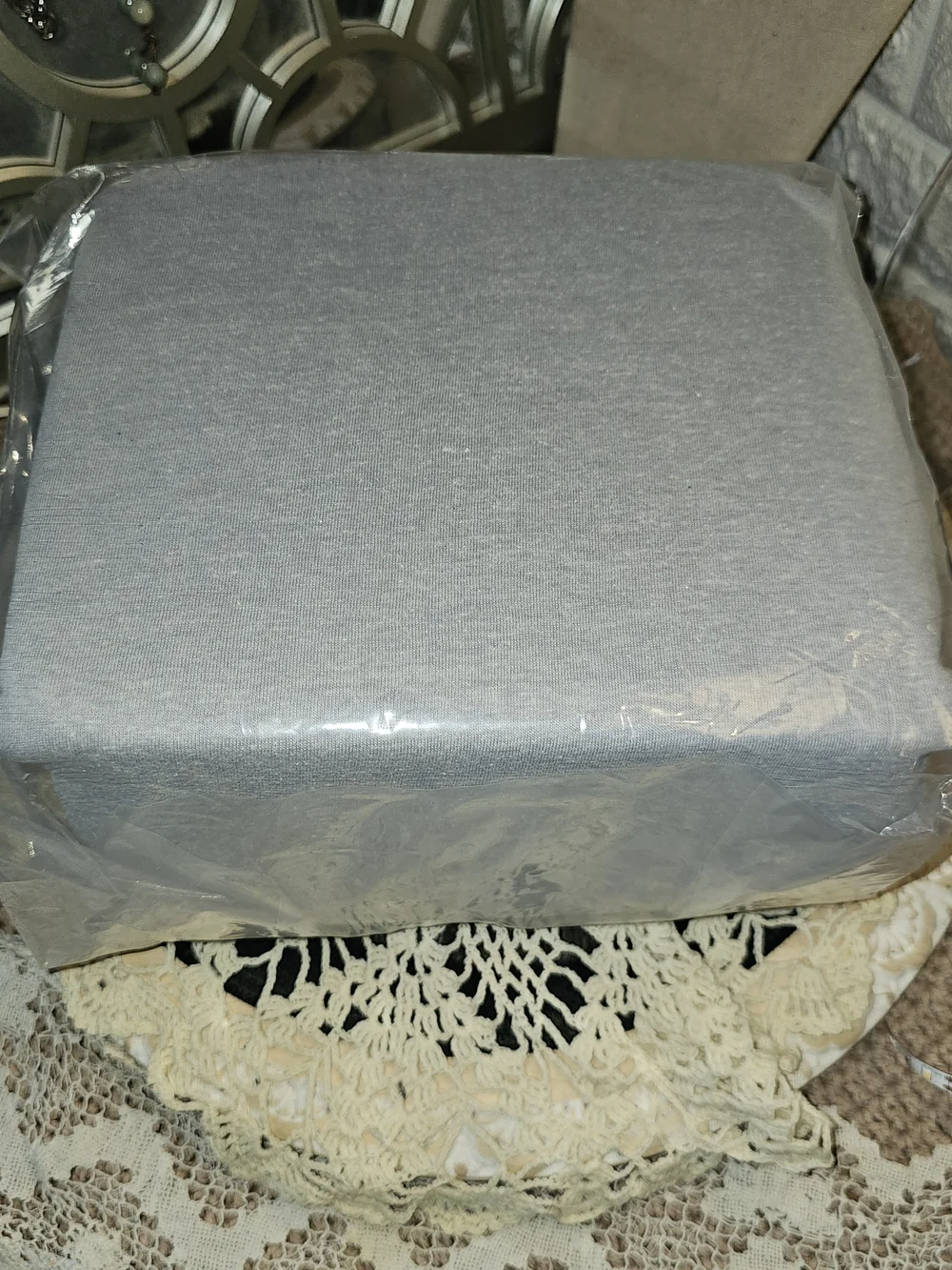 MARTHA stewert For MACYS light Gray Queen Sheet Set NEW